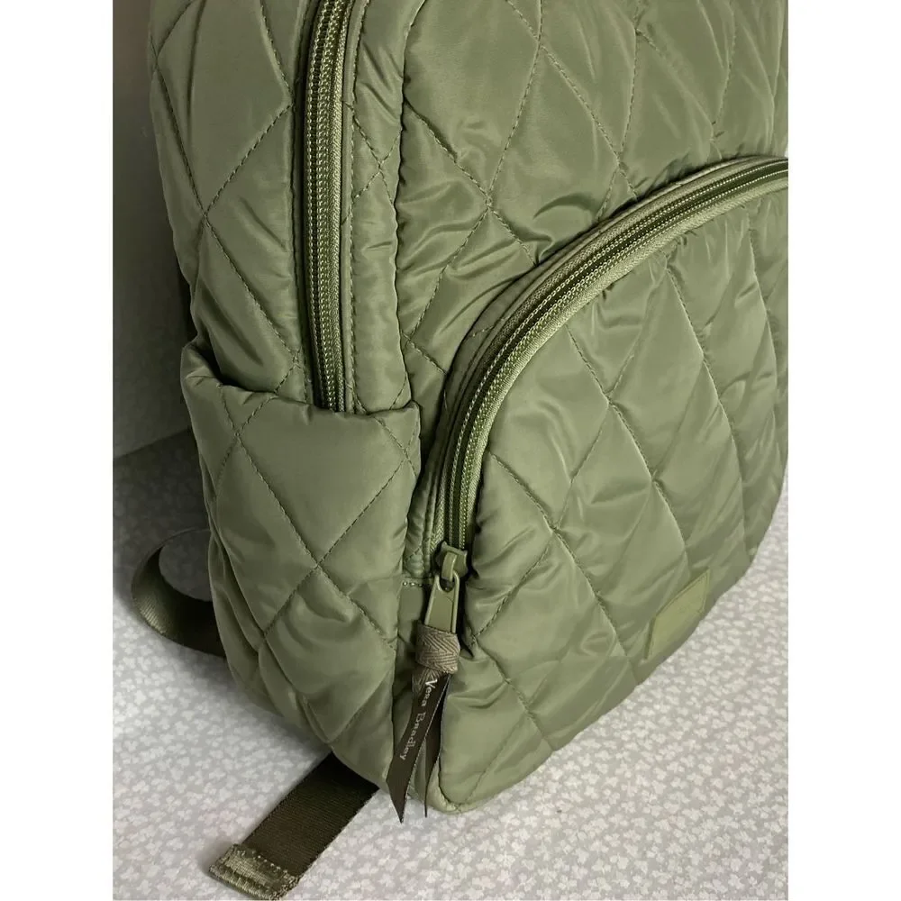 VERA BRADLEY ULTRALIGHT SMALL COMPACT BACKPACK - SAGE